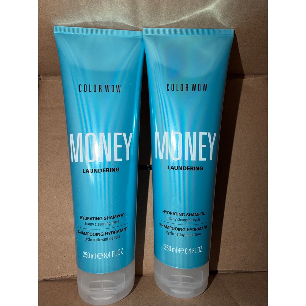 Color Wow Money Laundering Hydrating Shampoo Set of 2 Luxury Cleansing Hair